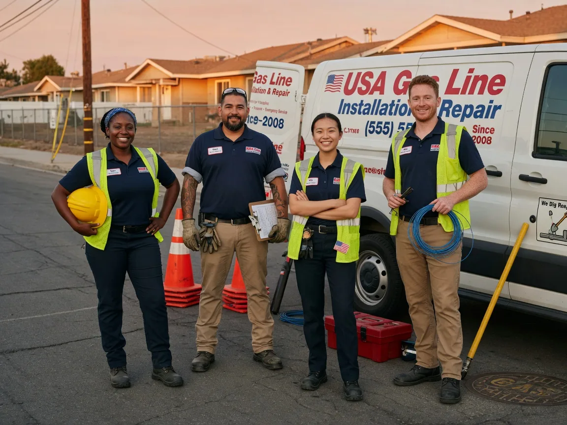 Gas Line Installation company in Fremont, MI